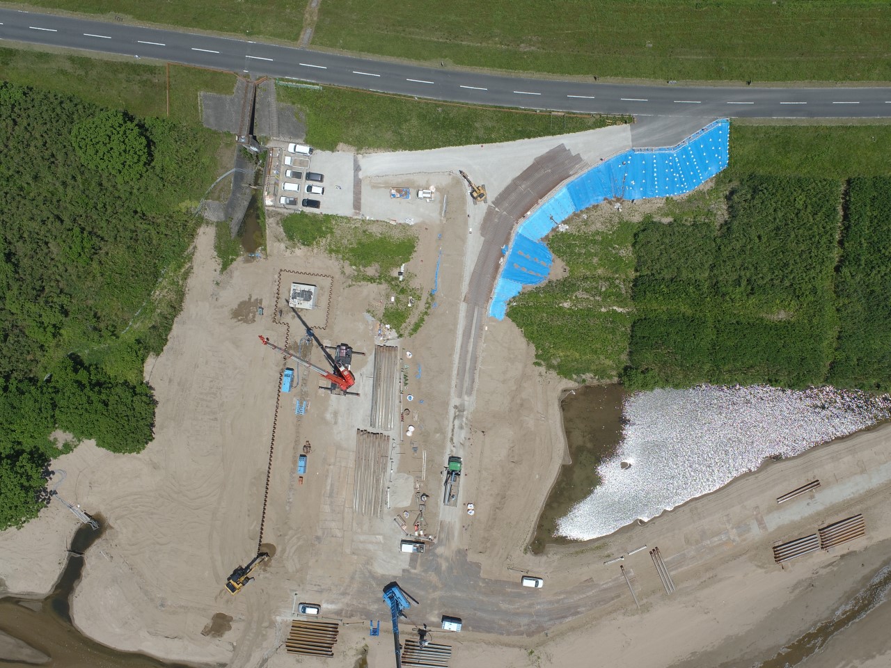 令和元年度　県営農地耕作条件改善事業　斐川下阿宮地区　取水施設整備（その２）工事