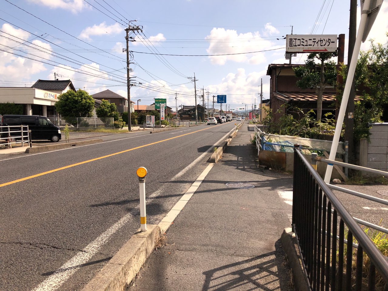 国道９号直江交差点改良工事