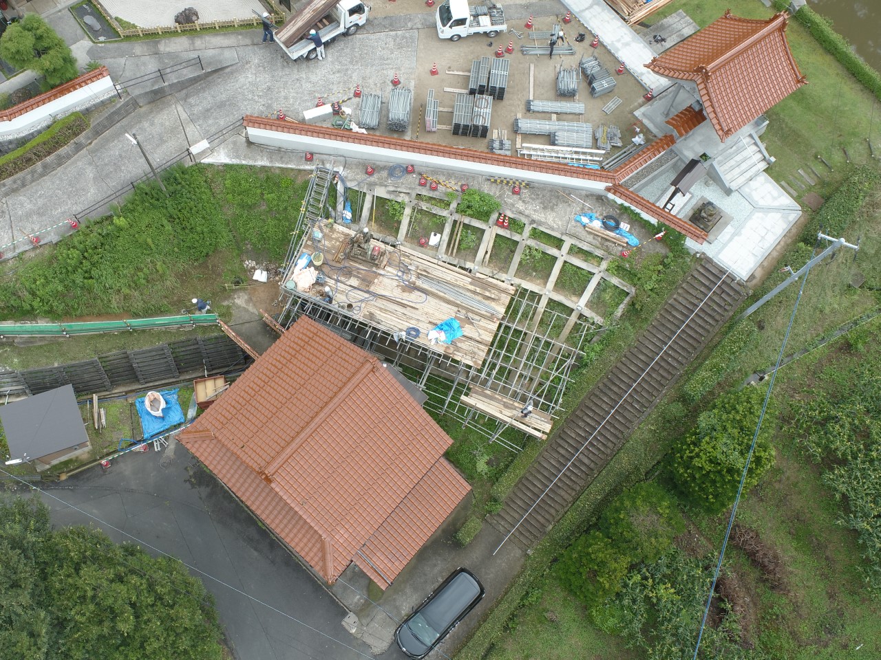 令和元年度地すべり防止事業（多久５ブロック）山腹工事