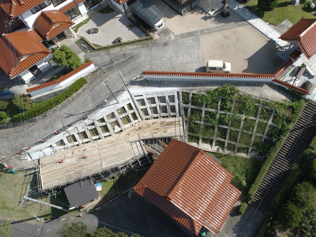 令和元年度地すべり防止事業（多久５ブロック）山腹工事