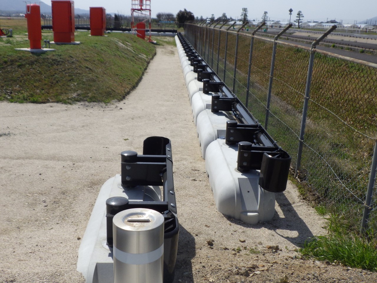 出雲空港車両進入防止施設設置工事第１期