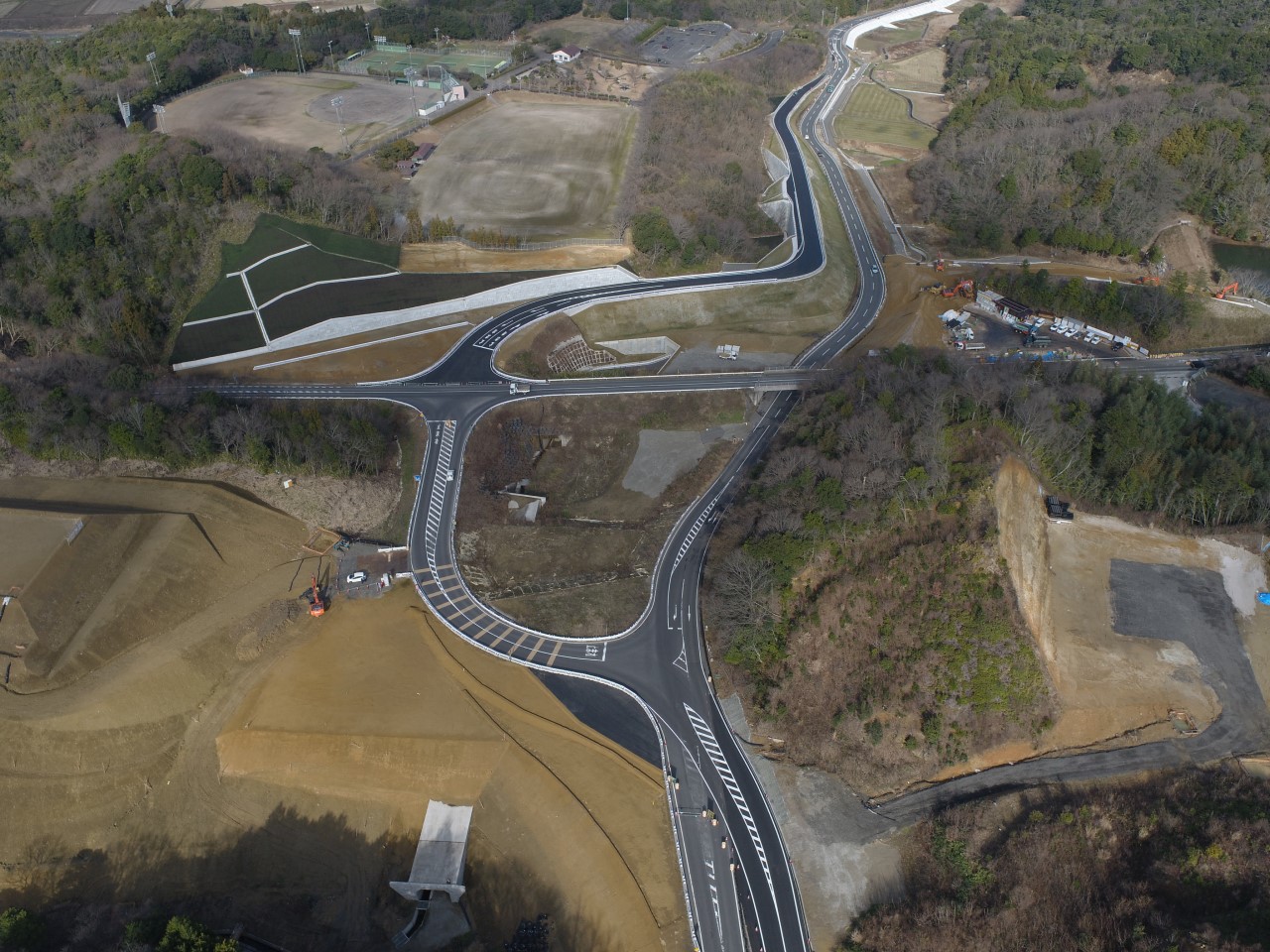 令和２年度湖陵多伎道路三部地区改良第４工事