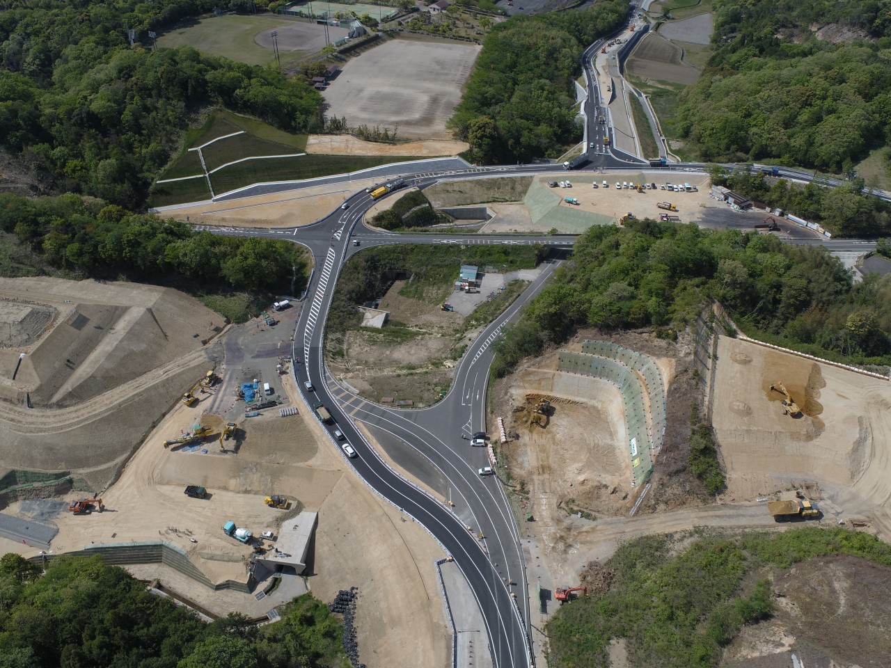 令和２年度湖陵多伎道路三部地区改良第４工事