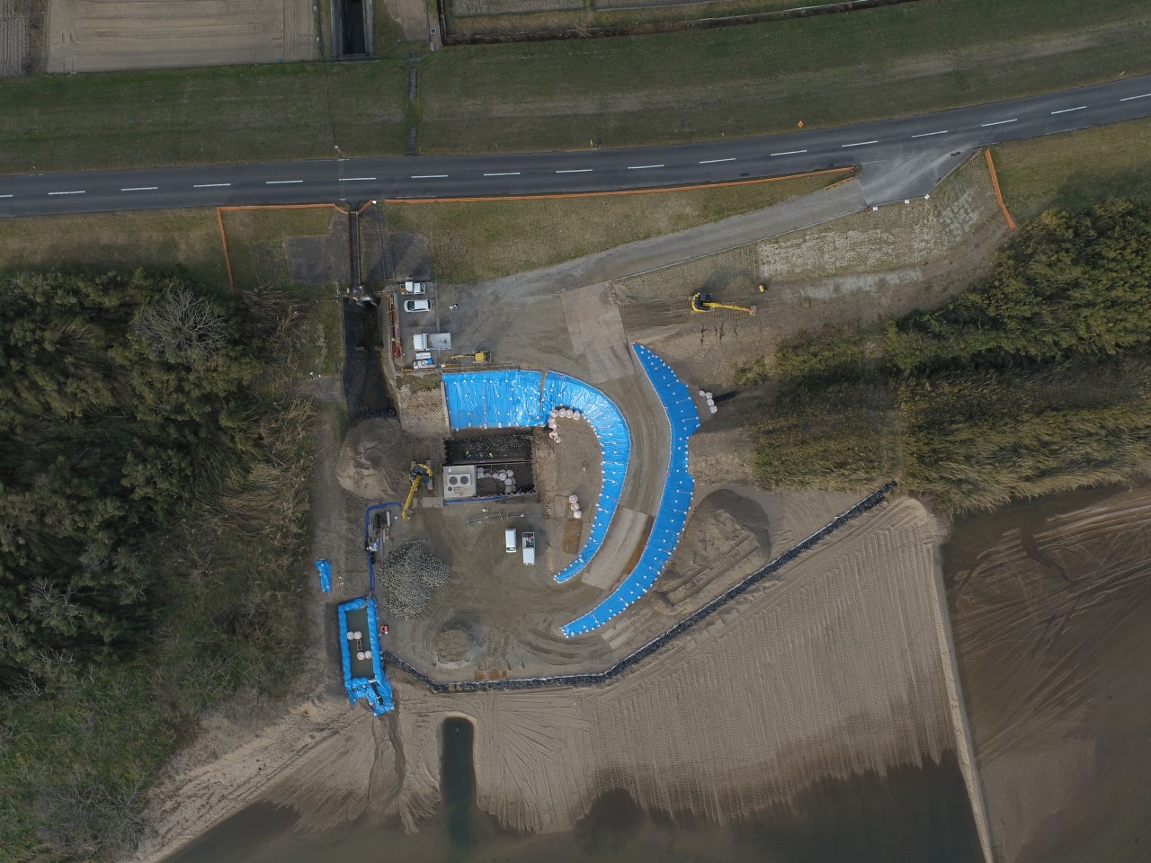 令和元年度県営農地耕作条件改善事業斐川下阿宮地区取水施設整備（その４）工事