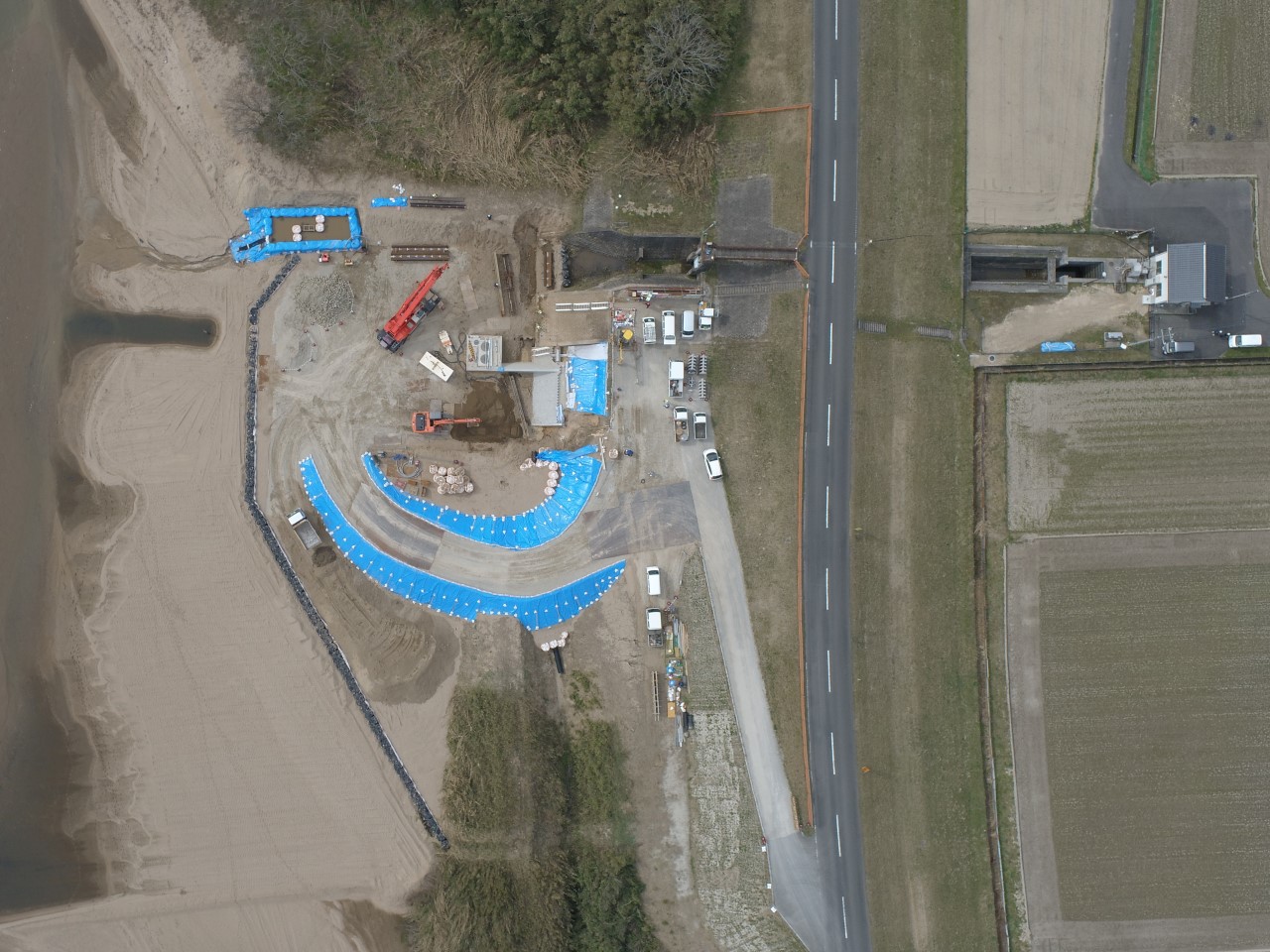 令和元年度県営農地耕作条件改善事業斐川下阿宮地区取水施設整備（その４）工事