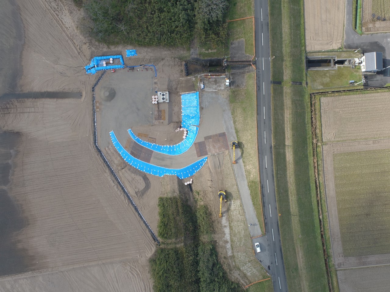 令和元年度県営農地耕作条件改善事業斐川下阿宮地区取水施設整備（その４）工事