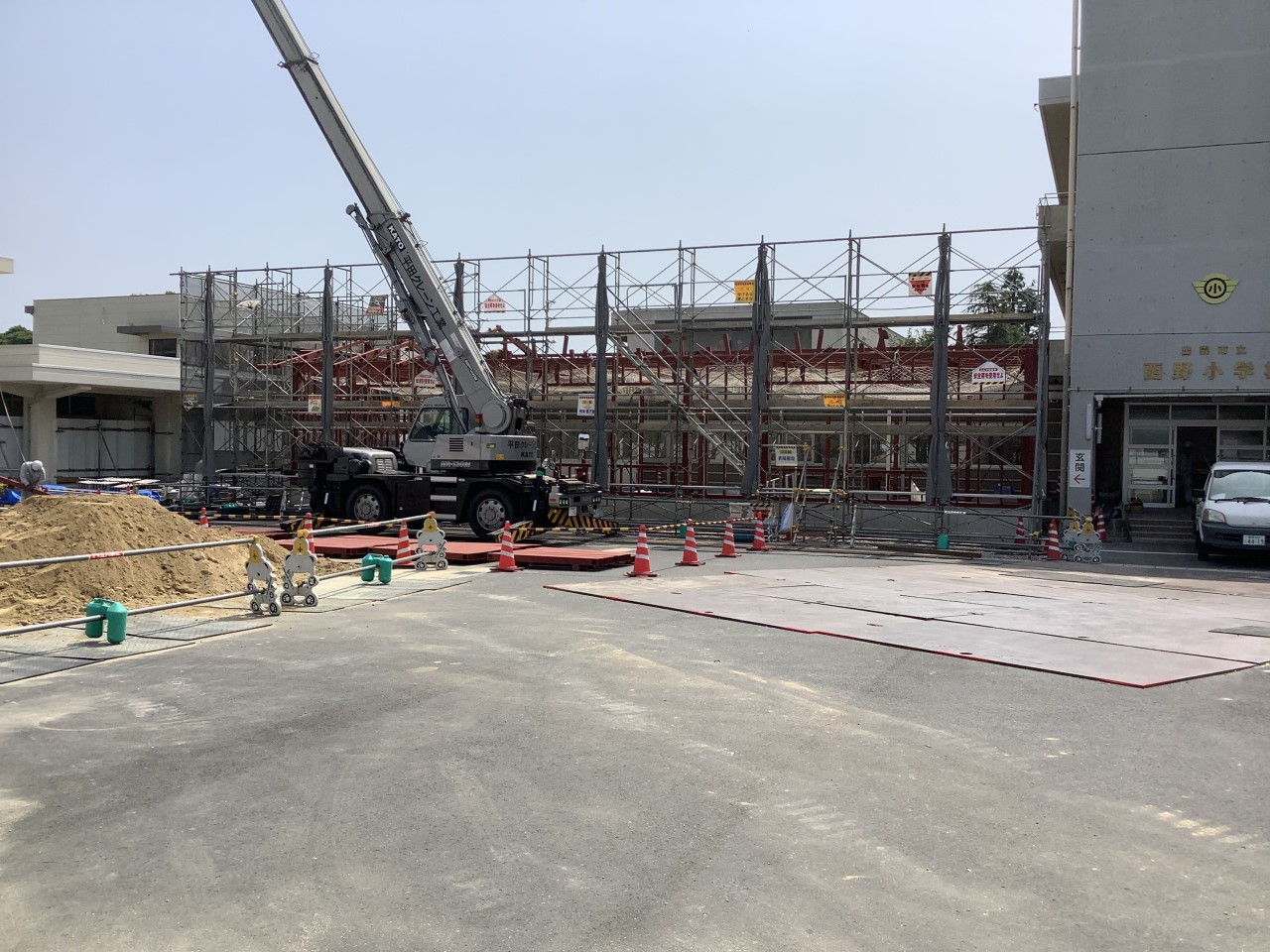 西野小学校校舎増築建築工事