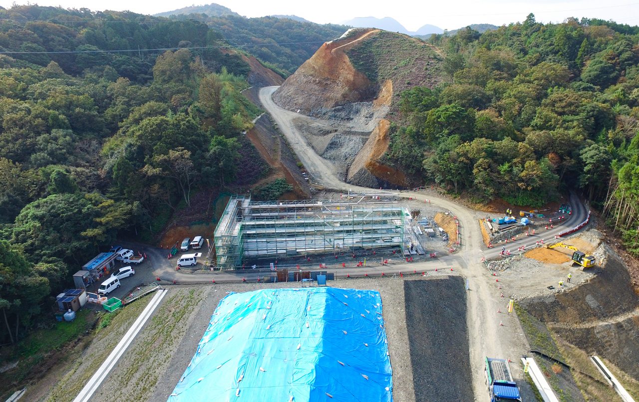 静間仁摩道路宅野地区改良第４工事