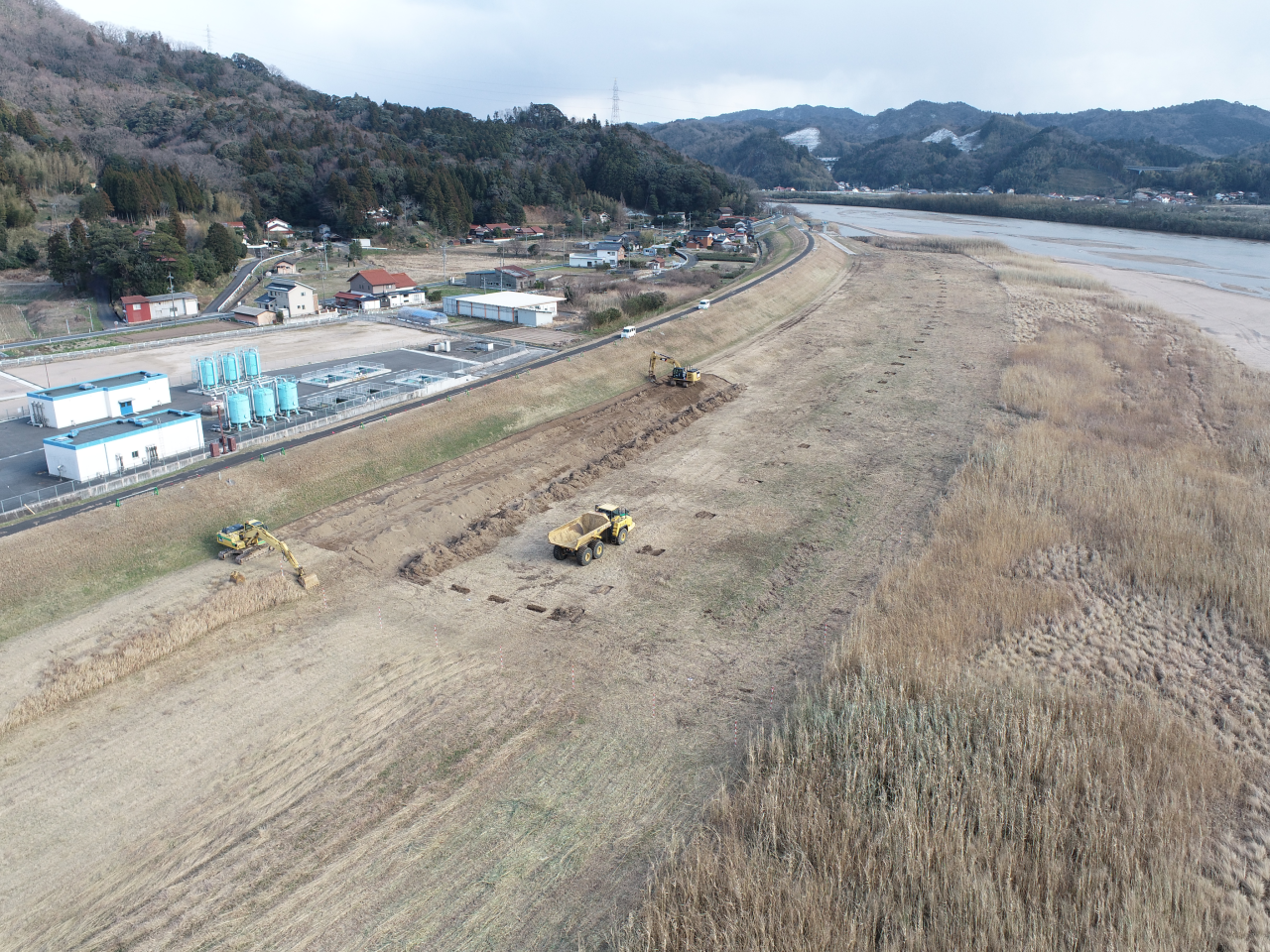 令和3年度斐伊川中出西地区堤防強化外工事
