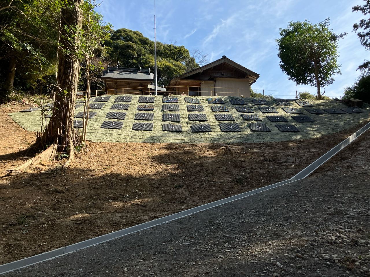 令和6年度　地すべり防止事業（多久1ブロック）山腹工事