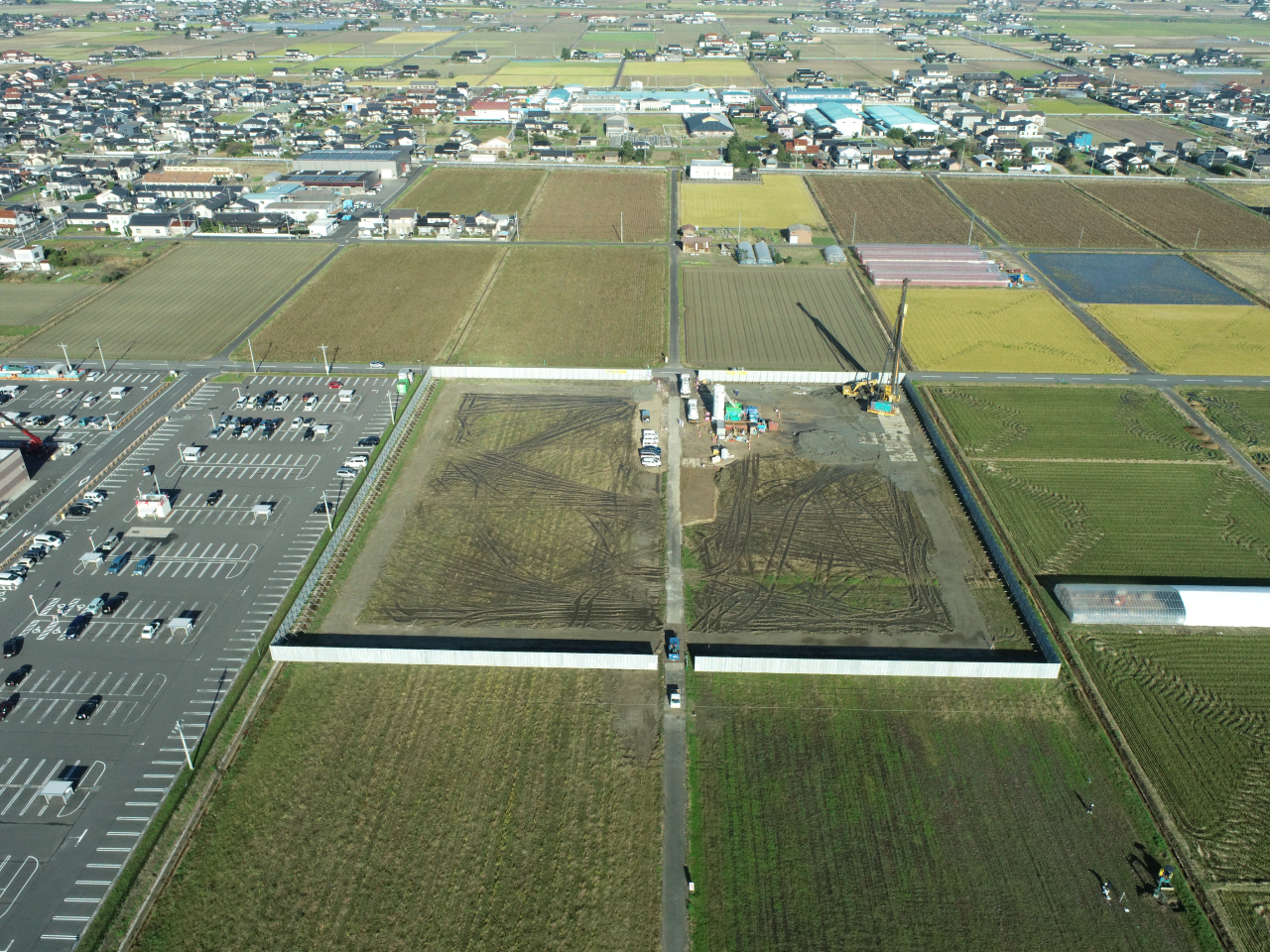 出雲空港周辺家屋移転先に係る第1期造成工事