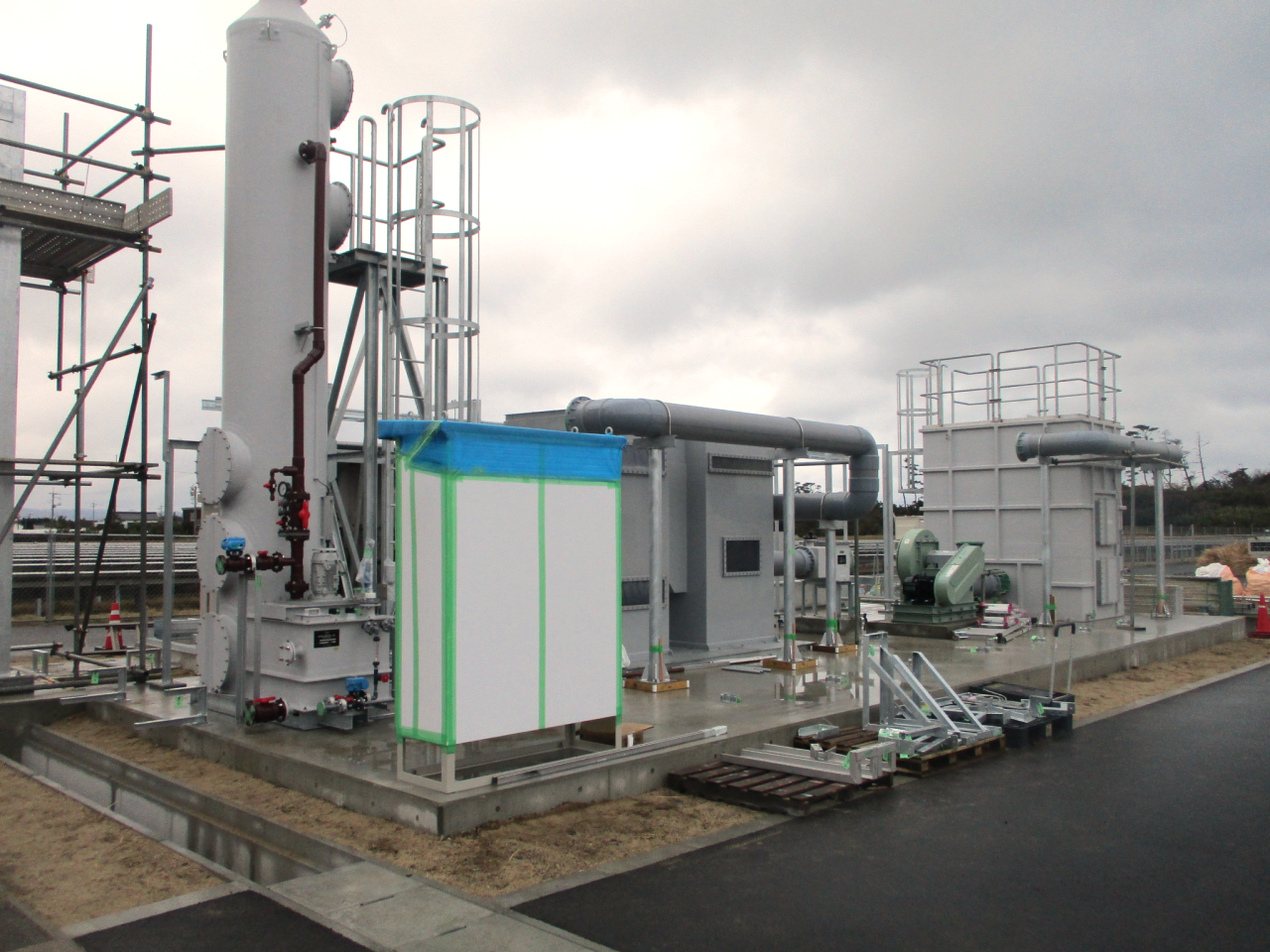 B-DASH仕掛用_高速発酵乾燥技術の開発(土木基礎・建築工事）