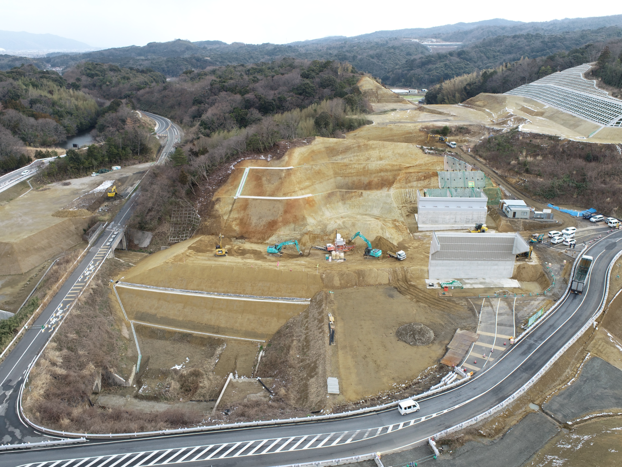 令和２年度湖陵多伎道路三部地区改良第４工事