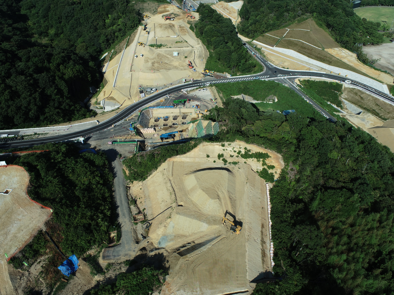 令和２年度湖陵多伎道路三部地区改良第４工事