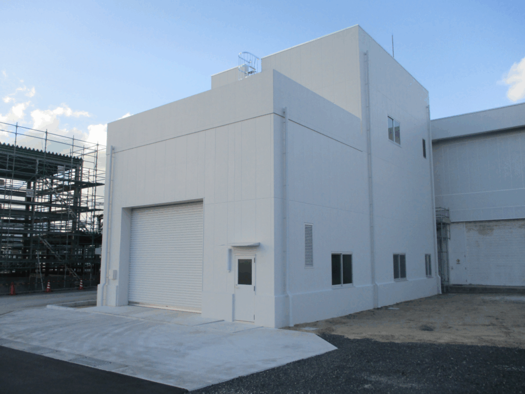 宍道湖西部浄化センター建設工事その23