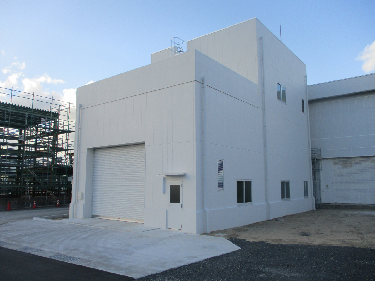 宍道湖西部浄化センター建設工事その23