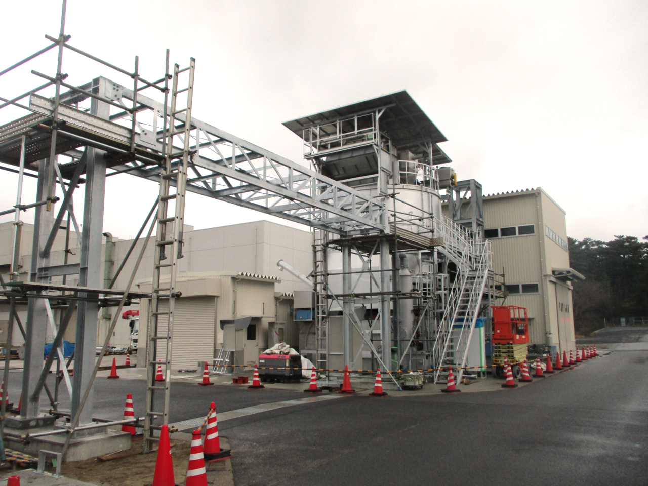 B-DASH仕掛用_高速発酵乾燥技術の開発(土木基礎・建築工事）