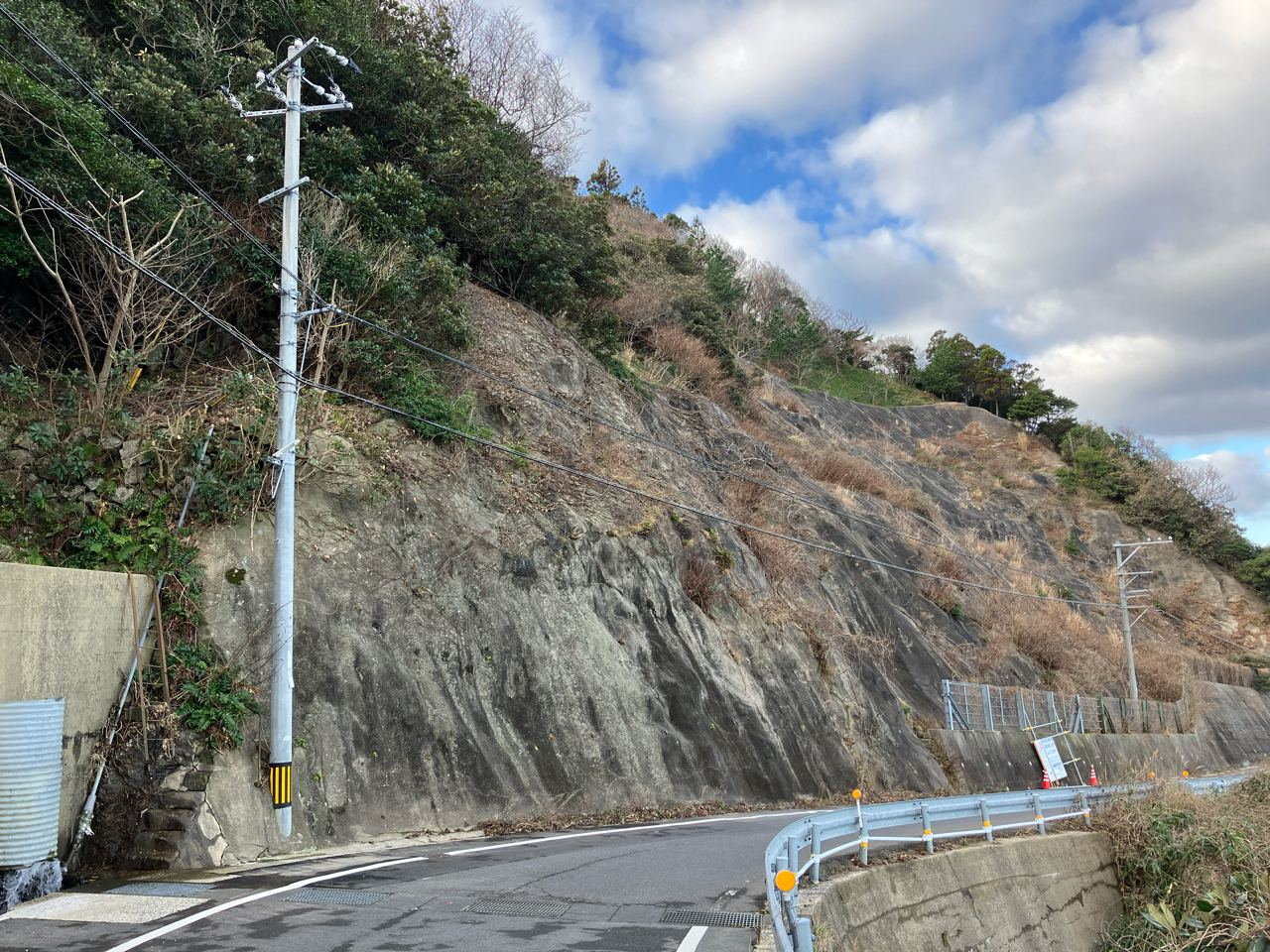 斐川一畑大社線（塩津3-B工区外）土砂災害補助（災害防除）工事