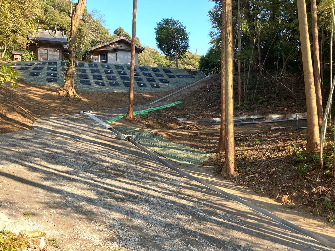 令和6年度　地すべり防止事業（多久1ブロック）山腹工事