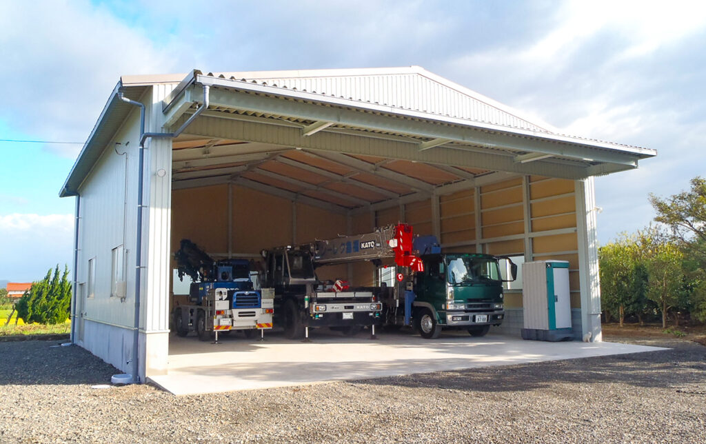 福島クレーン自動車車庫新築工事