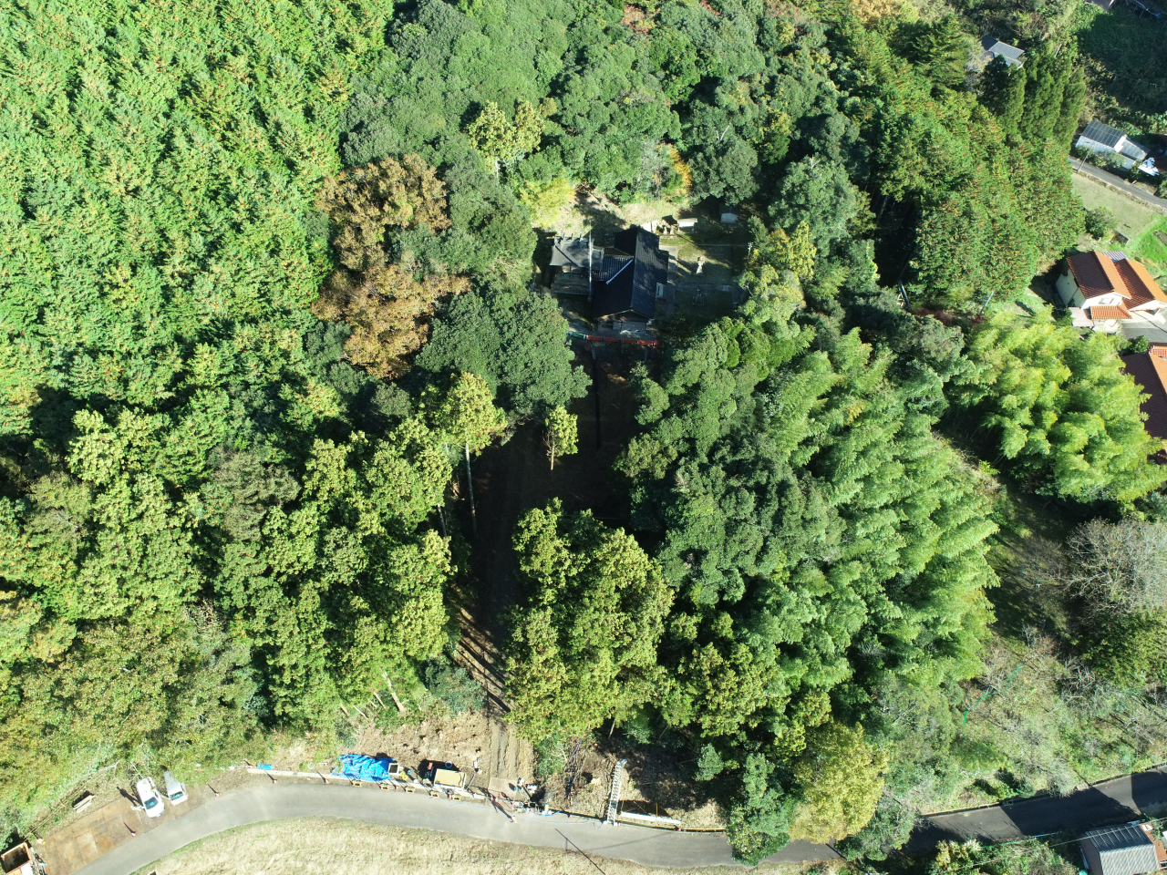 令和6年度　地すべり防止事業（多久1ブロック）山腹工事