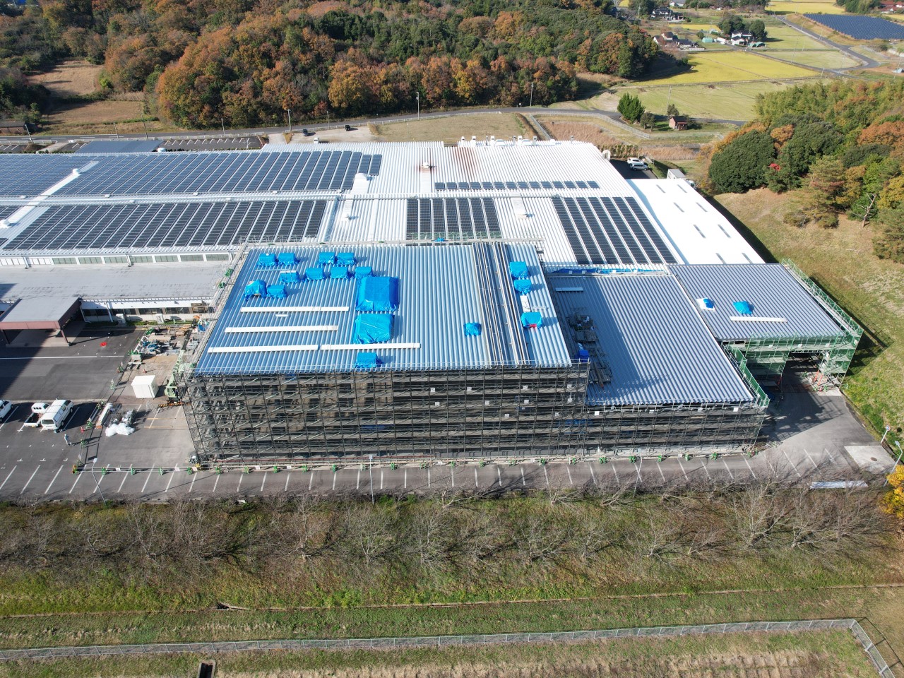 島根島津㈱新塗装棟建設工事