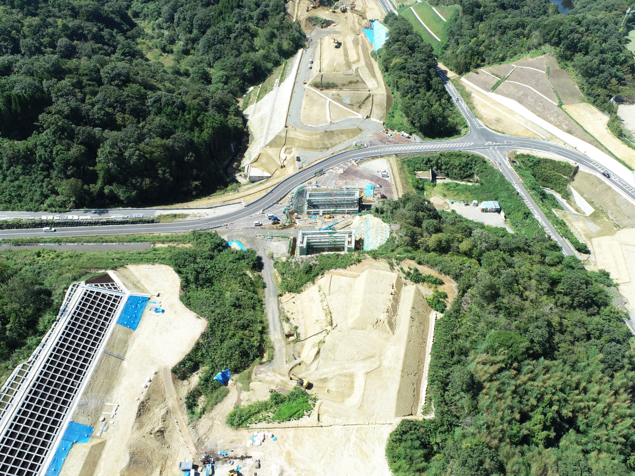 令和２年度湖陵多伎道路三部地区改良第４工事