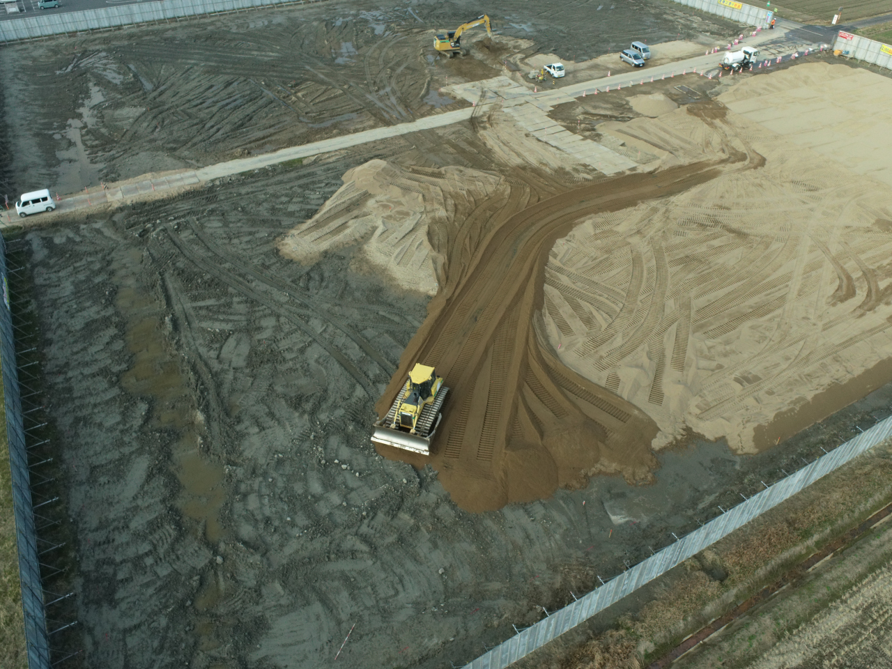 出雲空港周辺家屋移転先に係る第1期造成工事