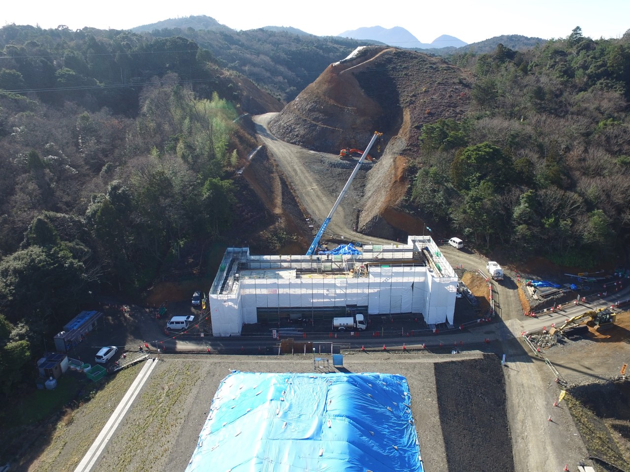 静間仁摩道路宅野地区改良第４工事