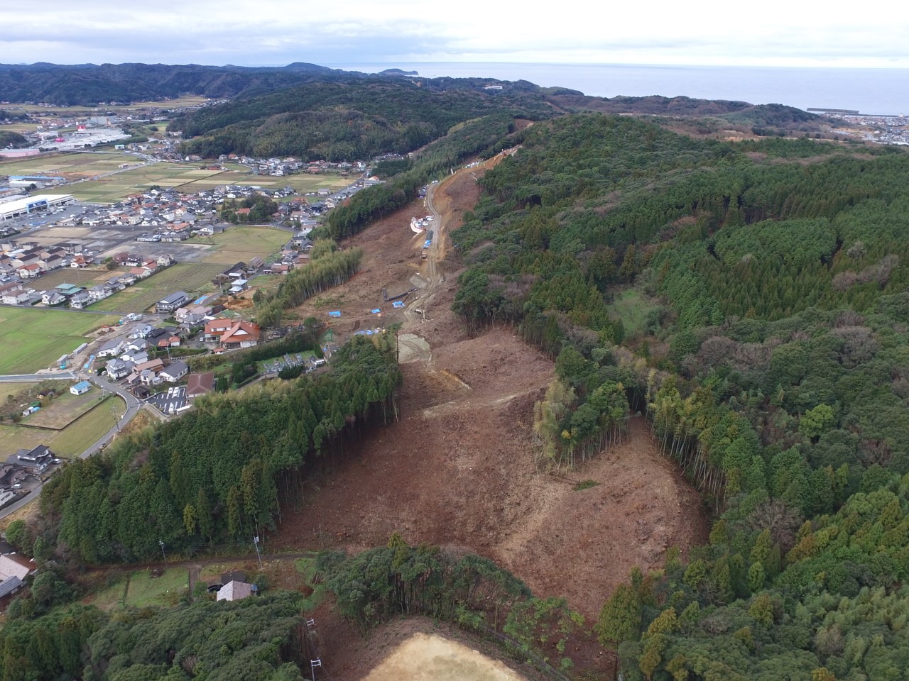 大田静間道路長久地区改良第２工事