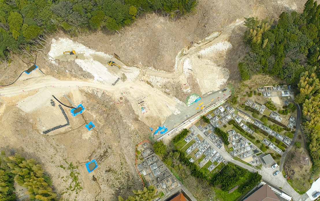 大田静間道路長久地区改良第２工事