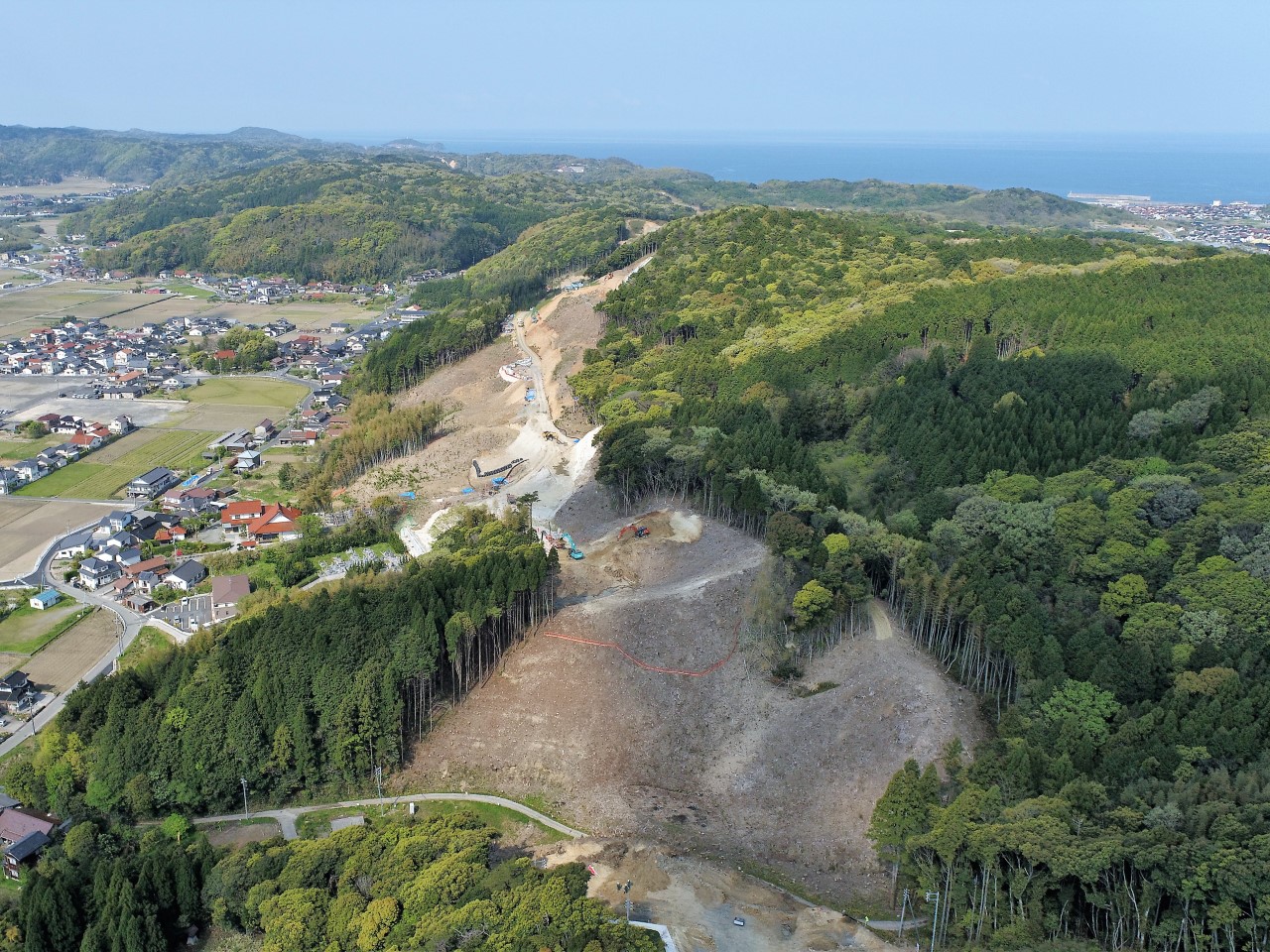 大田静間道路長久地区改良第２工事