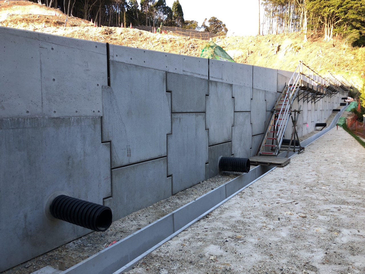 大田静間道路長久地区改良第２工事