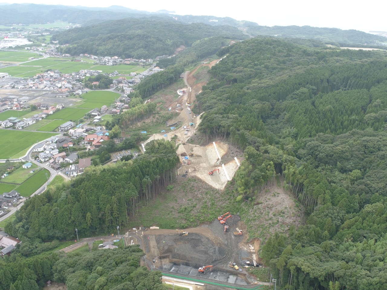 大田静間道路長久地区改良第２工事
