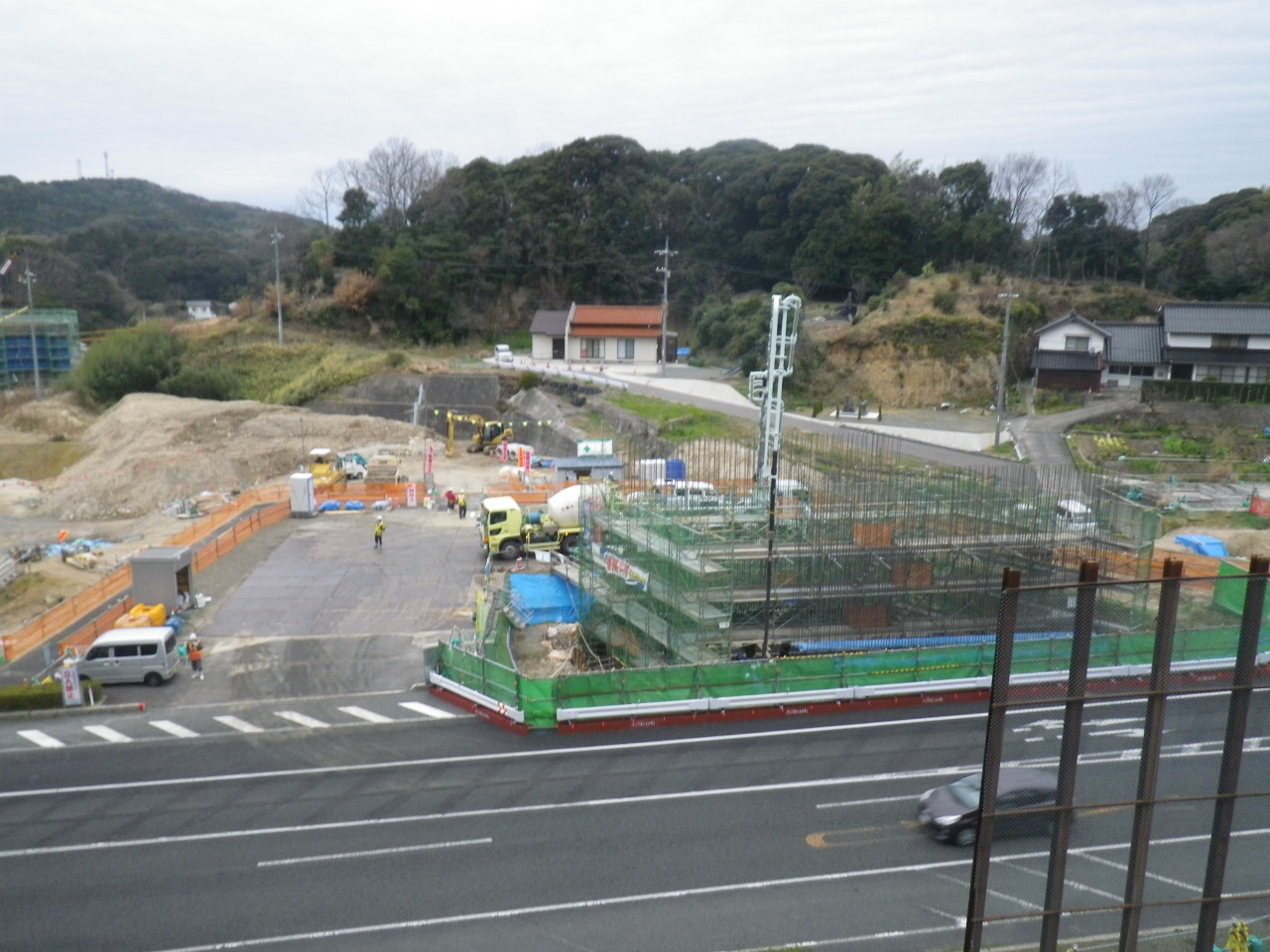 大田静間道路久手高架橋下部工事