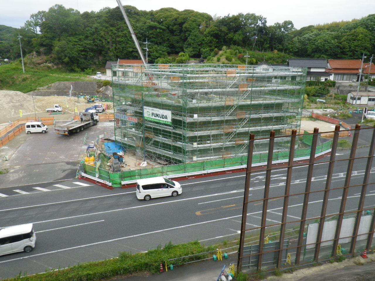 大田静間道路久手高架橋下部工事