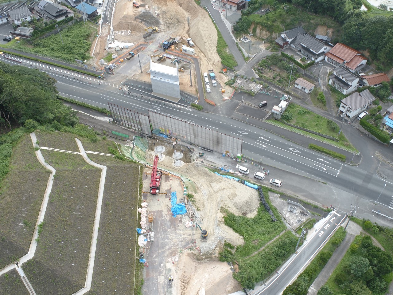大田静間道路久手高架橋下部工事