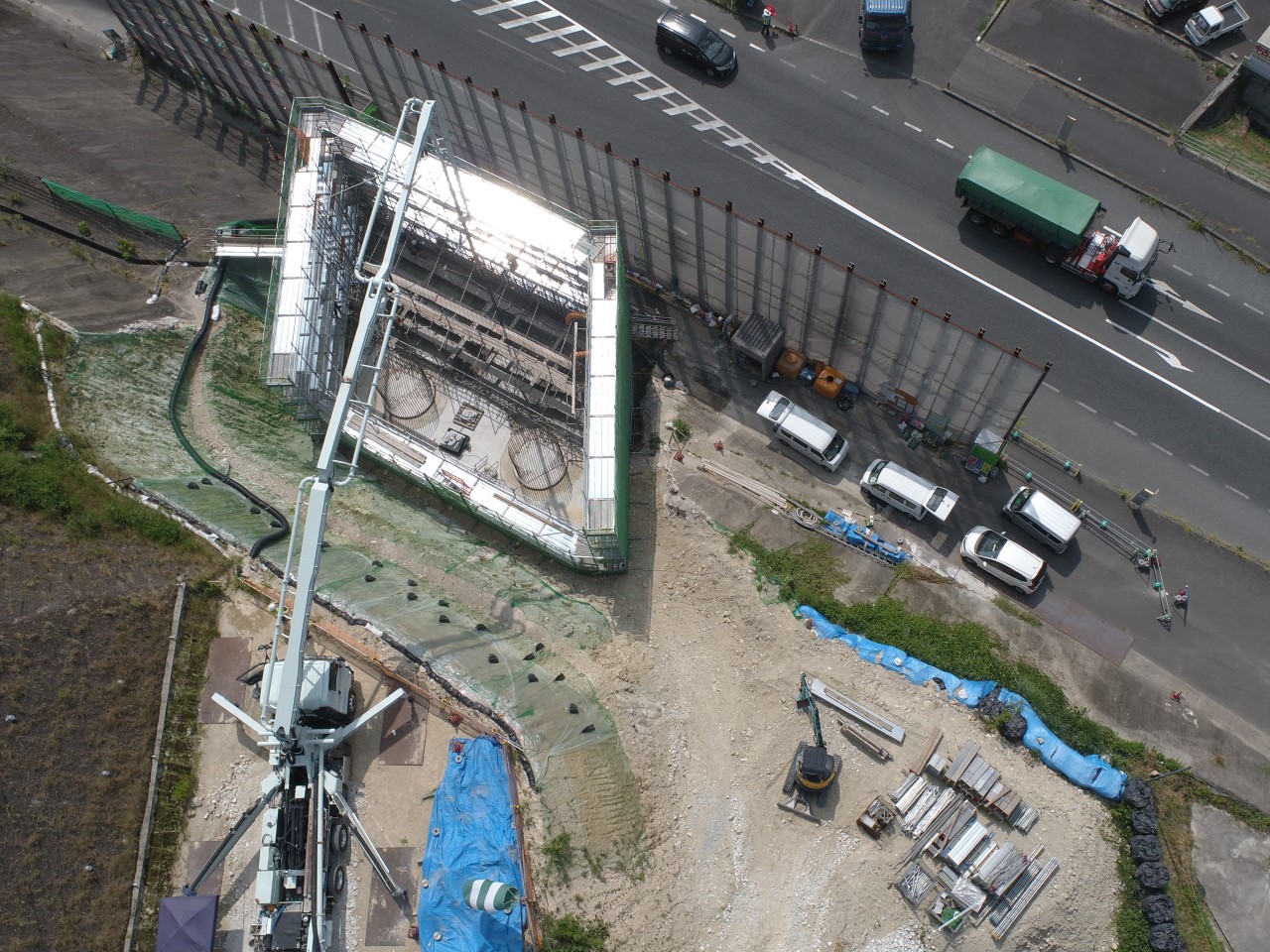 大田静間道路久手高架橋下部工事