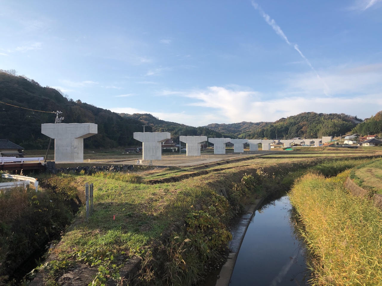 出雲湖陵道路常楽寺第２高架橋下部第４工事