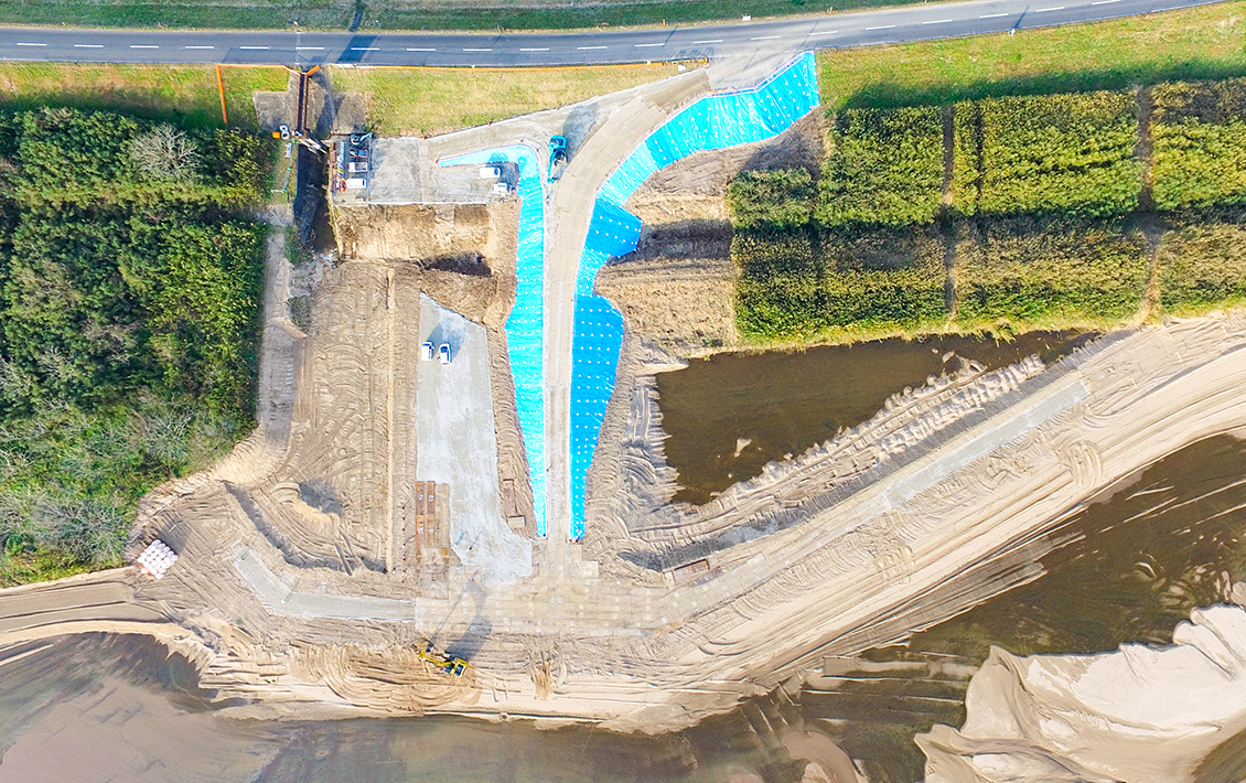 令和元年度　県営農地耕作条件改善事業　斐川下阿宮地区　取水施設整備工事