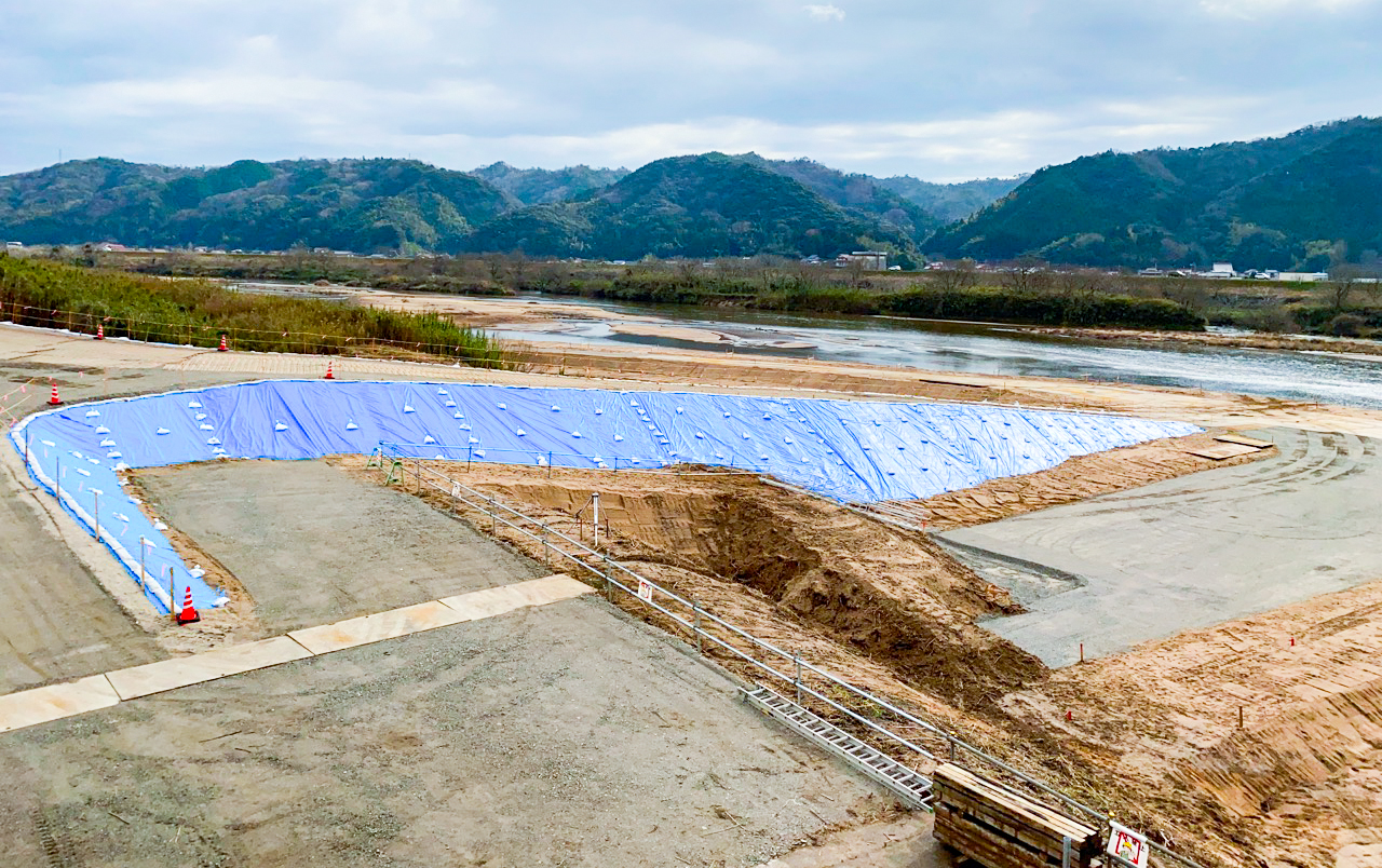 令和元年度　県営農地耕作条件改善事業　斐川下阿宮地区　取水施設整備工事