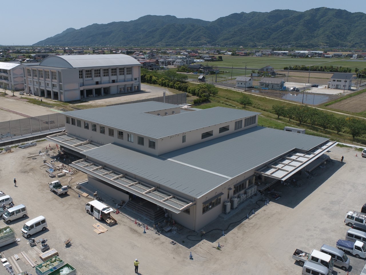 新斐川学校給食センター建築工事