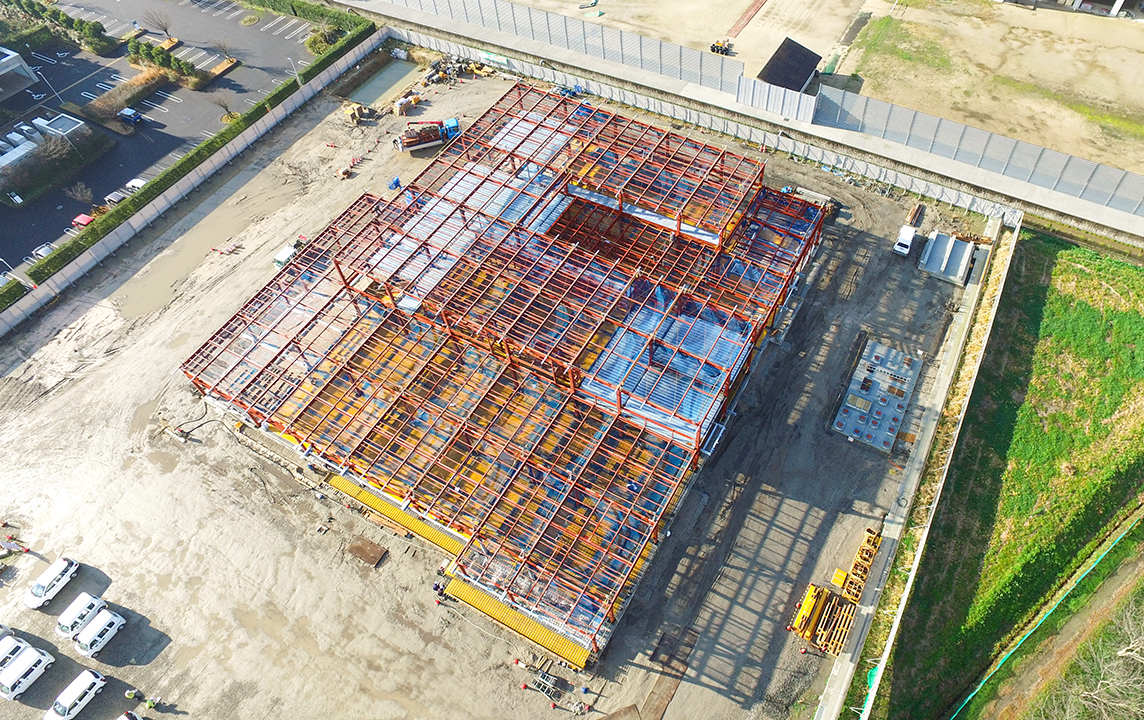 新斐川学校給食センター建築工事