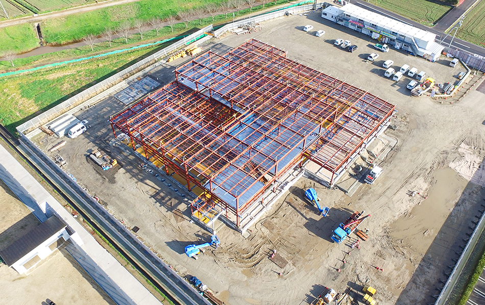 新斐川学校給食センター建築工事