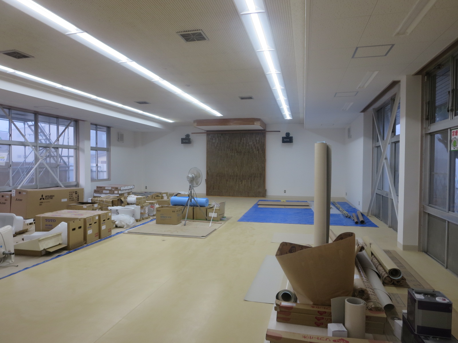 直江コミュニティーセンター耐震補強改修建築工事