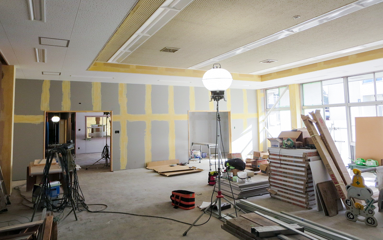 直江コミュニティーセンター耐震補強改修建築工事