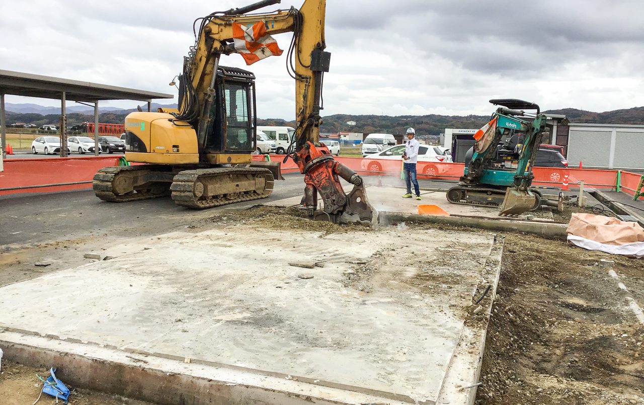 ㈱トヨタレンタリース島根　出雲空港店増築工事