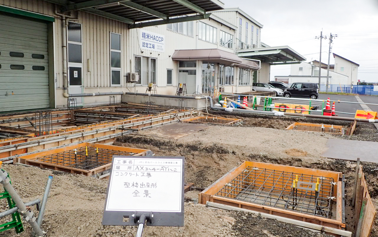 JAしまね　精米センター棟増築工事