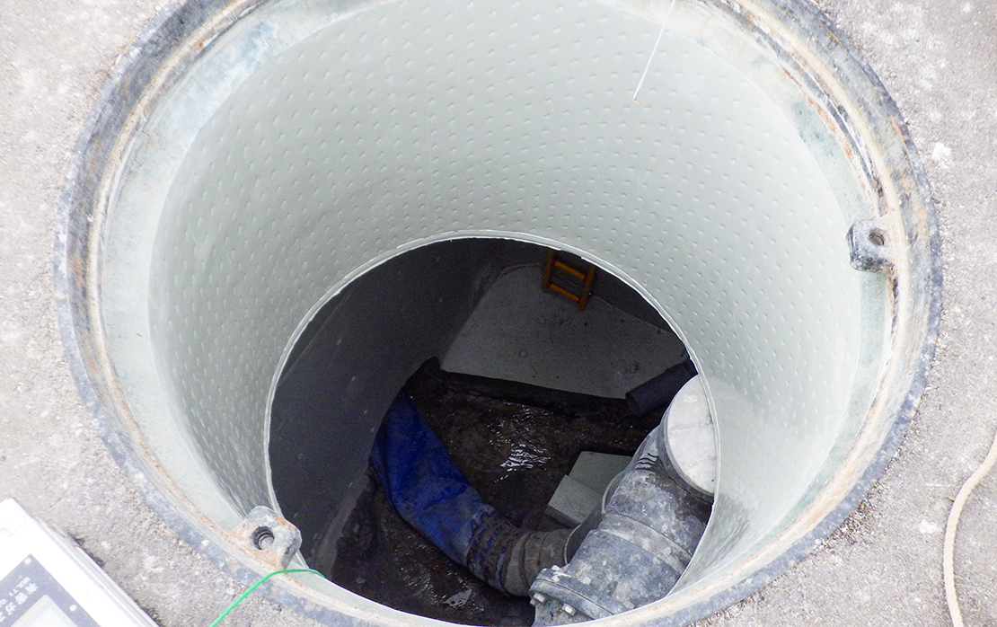 宍道湖流域下水道西部処理区防災安全交付金（長寿命化）マンホール更生工事