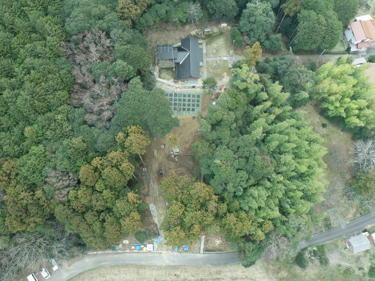 令和6年度　地すべり防止事業（多久1ブロック）山腹工事